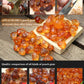 APEACHGIRL Yunnan enhanced Natural Wild Peach Gum (16 oz / 1LB)  Edible Gum  Health and Beauty Leisure Dessert  Resealable Bag