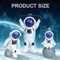 LEBERY Astronaut Space Cake Toppers 22 Pcs Plastic Decorations for Birthday Baby Shower - Blue, Model LA0183