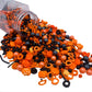 EPHVODI Halloween Sprinkles - Edible Pumpkin Sprinkles, Orange & Black Pearl, Cake & Cupcake Toppers, Halloween Decor