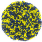 Mystic Sprinkles Graduation Day Sprinkles Mixes (Graduation Day! Navy Blue & Yellow Sprinkle Mix 3.8Oz)