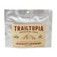 Trailtopia Raspberry Chocolate Oatmeal Nutrient-Packed Breakfast for Camping and Hiking | Vegan, Gluten-Free, Freeze-Dried Backp