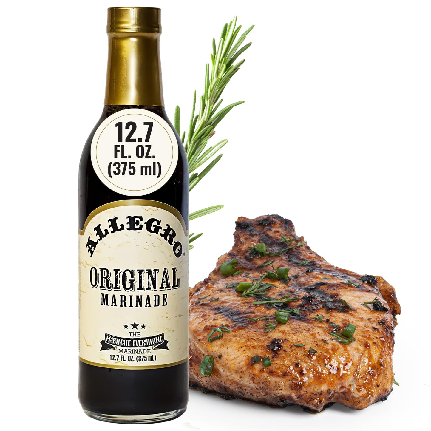 Allegro Marinade for Meat & Veggies - 12.7 Fl Oz - Kosher & Gluten Free