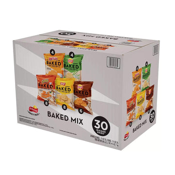 Frito Lay Baked & Popped Mix 30 Piece Variety Pack