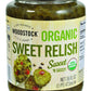 Woodstock, Sweet Relish, At least 95% Organic, 16 oz