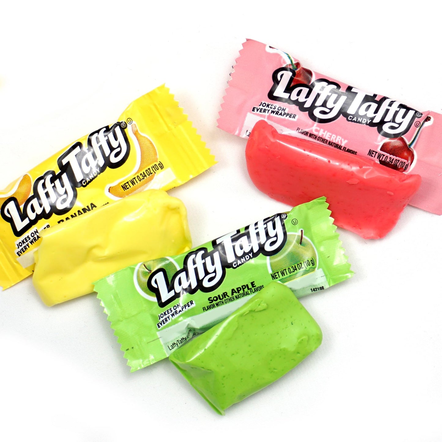 Laffy Taffy Bulk Candy Assortment, 1Lb Bulk Bag (Approx. 45 Pieces), Delicious Soft Taffy Candy, Assorted Fruit Flavors, Individ