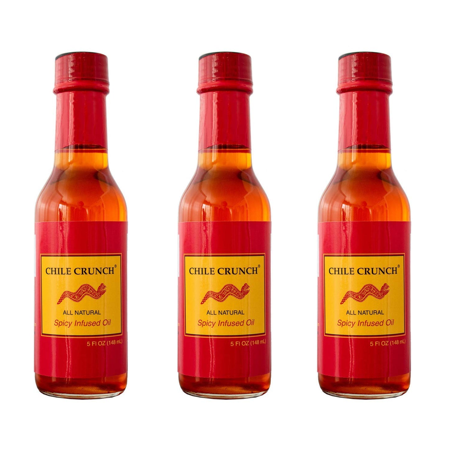 Chile Crunch Spicy Infused Chili Oil Sauce (3 Pack)