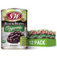 (12 Pack) S&W - Organic Canned Black Beans, 15 Ounce Can, New