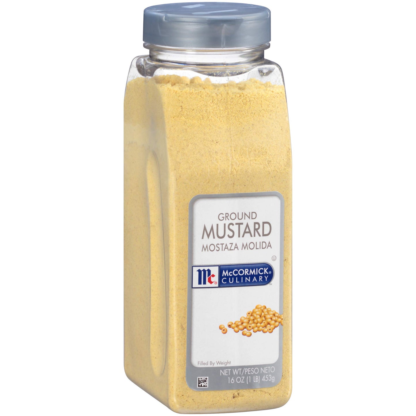 McCormick Culinary Ground Mustard Powder, 16 oz - Sharp Tangy Flavor for Dips and Sauces