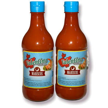 Valentina Mariscos - Salsa Picante (2 Pack) 12.5 Oz - Made In Mexico