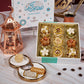 Laylas DELICACIES Mediterranean   Gift Box - 9 Bite-Size Halal, Vegetarian, Gluten Free Pastries - Ramadan Gift Box