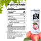 CHI FOREST White Peach Sparkling Water, 0 Calories and 0 Suger Flavored Bubbly Water, 11.16 Fl oz, Pack of 24