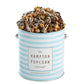White & Dark Chocolate Swirl Popcorn Tin, 24.5 Ounce Popcorn 1 Gallon Tin, Gourmet Popcorn Gift, Birthday Gifts, The Hampton Pop