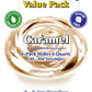 Gramzero Caramel Sugar Free Pudding Mix 6-Pack, Great For Nutrition Club Meal Replacement Shakes, Low Calorie Dessert, Stevia Sw