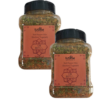 Fusion Select 12 Oz Shichimi Togarashi Seasoning - Japanese 7 Spice Japanese Seasoning Japanese Chili Powder