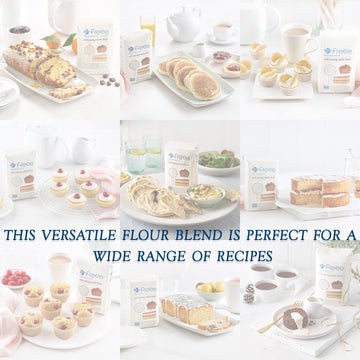 Freee Gluten Free Self Raising White Flour | All Purpose Flour | For Cakes, Muffins & Pancakes Baking | Imported From Uk | Bakin