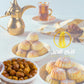 Premium Luxury Sukkari Dates - 2.2 Lbs (1Kg) | Soft, Large & Golden | Naturally Sweet With A Caramel-Like Flavor | Nutrient-Rich