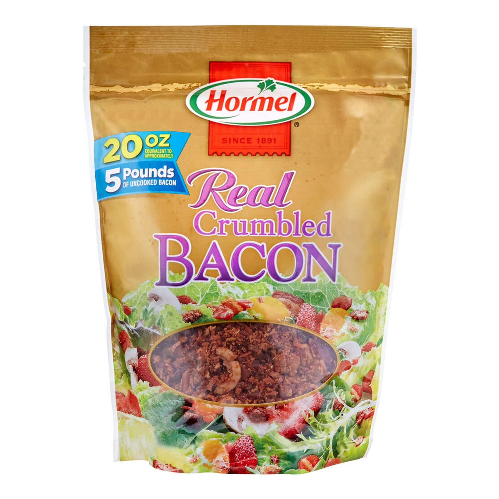 Hormel Real Crumbled Bacon, 20 Ounce, 1.25 Pound (Pack of 1), Model 30560