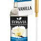 Syruvia Sugar Free Vanilla Syrup With Syrup Pump Dispenser - Vanilla Coffee Syrup Flavor, 25.4 fl oz, Kosher, Gluten Free, Perfe