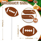 Marspark 48 Pieces Football Cupcake Toppers Picks Cake Decorations Football Cake Topper For Baby Shower Birthday Party Football