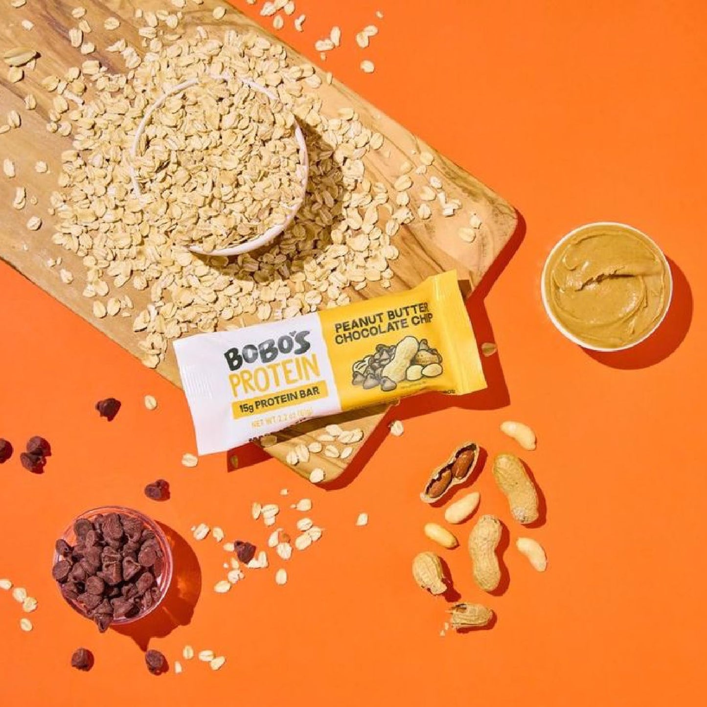 Bobo'S Chocolate Chip Peanut Butter Protein Bar 12 Pack