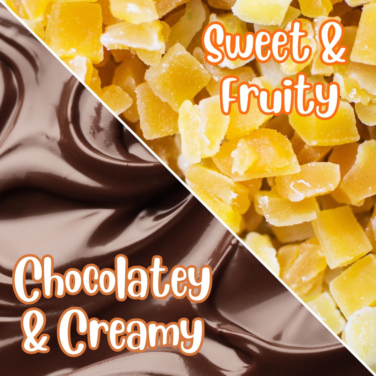 Its Delish Dark Chocolate Covered Dried Mango - Vegan, Non-Dairy, Kosher, 10 lbs Bulk Bag