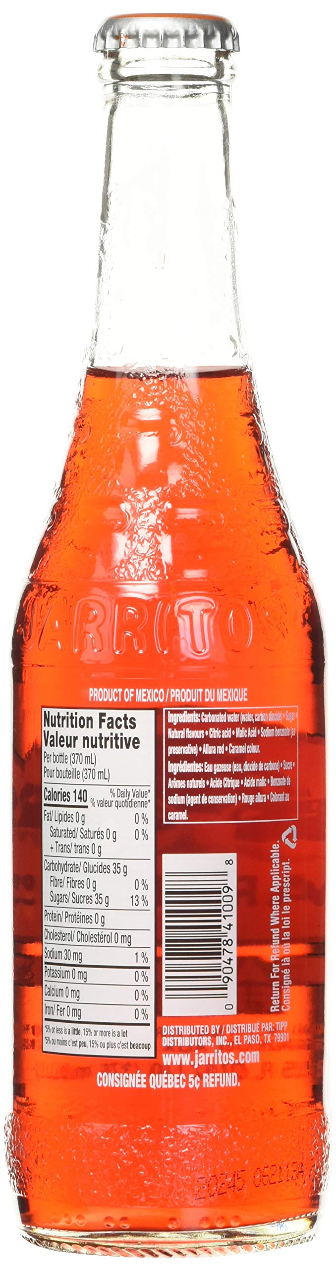 Jarritos Soda Strawberry (Pack Of 24)