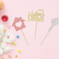Gyufise 24 Pack Sweet Home Cupcake Toppers Glitter Key Housewarming Cupcake Picks For Welcome New Home Theme Party Cake Decorati
