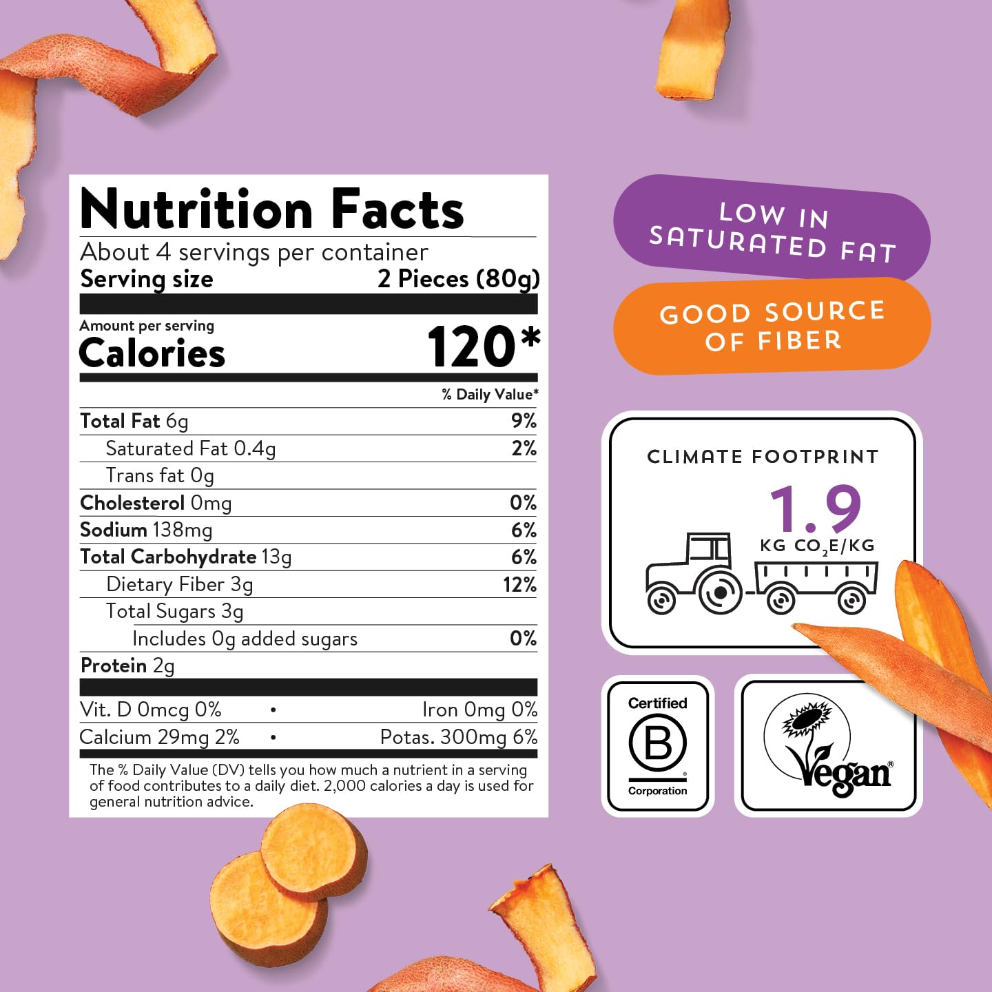 Strong Roots Sweet Potato Hash Brown Patties, 13.22 Oz (Frozen)