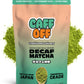 Caff Off Decaf Matcha Green Tea Powder From Japan - 1.06 oz / 30 g Culinary Grade - Naturally Decaffeinated Using No Chemicals - Tested For Heavy Metals & Pestacides - First Harvest & Shade Grown Caffeine Free Matcha Powder