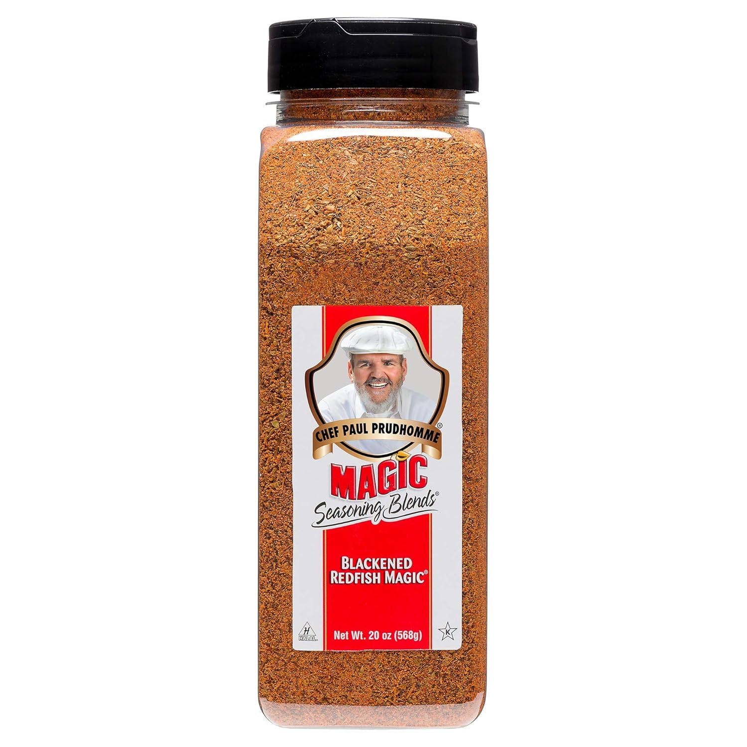 Chef Paul Blackened Redfish Magic Seasoning Blends | Cajun-Style Spices & Seasonings | Gluten-Free, No MSG, Bold Flavor | Perfec