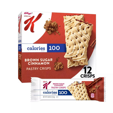 Kellogg'S, Special K Pastry Crisps Brown Sugar Cinnamon, 12 Ct (Pack Of 2)