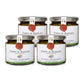 Frantoi Cutrera Basil Pesto Sauce, Creamy Italian Spread, 6.7 oz Jar, Pack of 4