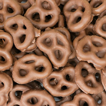 Milk Chocolate Covered Mini Pretzels, 2 Pound Bag