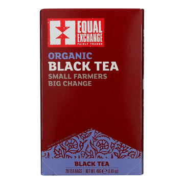 Black Tea, Organic 20 Bags (Case Of 6)