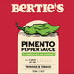 Bertie'S Trinidad Pepper Sauces (26Oz./750Ml) (Pimento 750Ml) | Adds Wonderful Flavour And Aroma Without The Heat To Dish | Seas