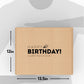 Birthday Care Package (80 Count) Snacks Food Cookies Chocolate Bar Chips Candy Party Variety Gift Box Pack Assortment Basket Bun