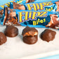 Flipz Bites Bar - Milk Chocolate, Caramel & Pretzels (1.5oz, 3-Piece Bar, 24 Count), Perfect Sweet, Salty, & Crunchy Snack For A