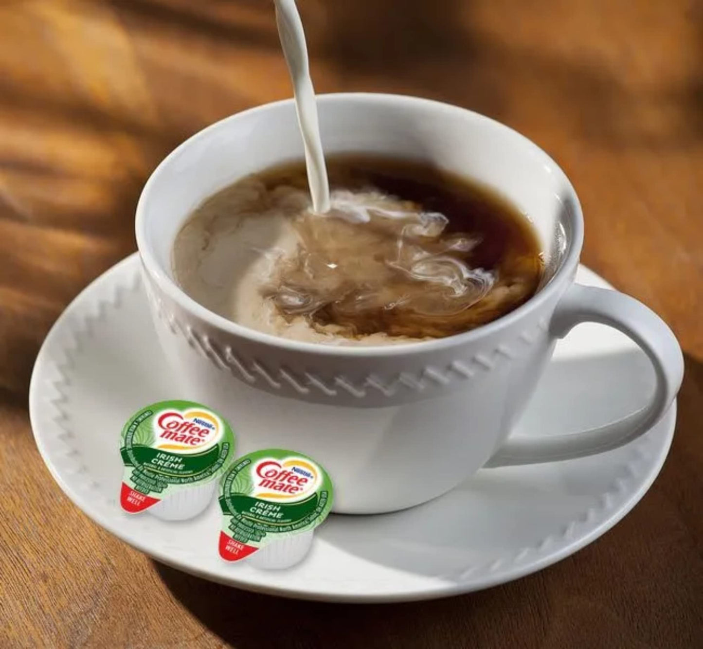 Nestle Coffee Mate Liquid Creamer Singles Variety Pack, Original, French Vanilla, Hazelnut, Irish Crme, Italian Sweet Crme, Vani