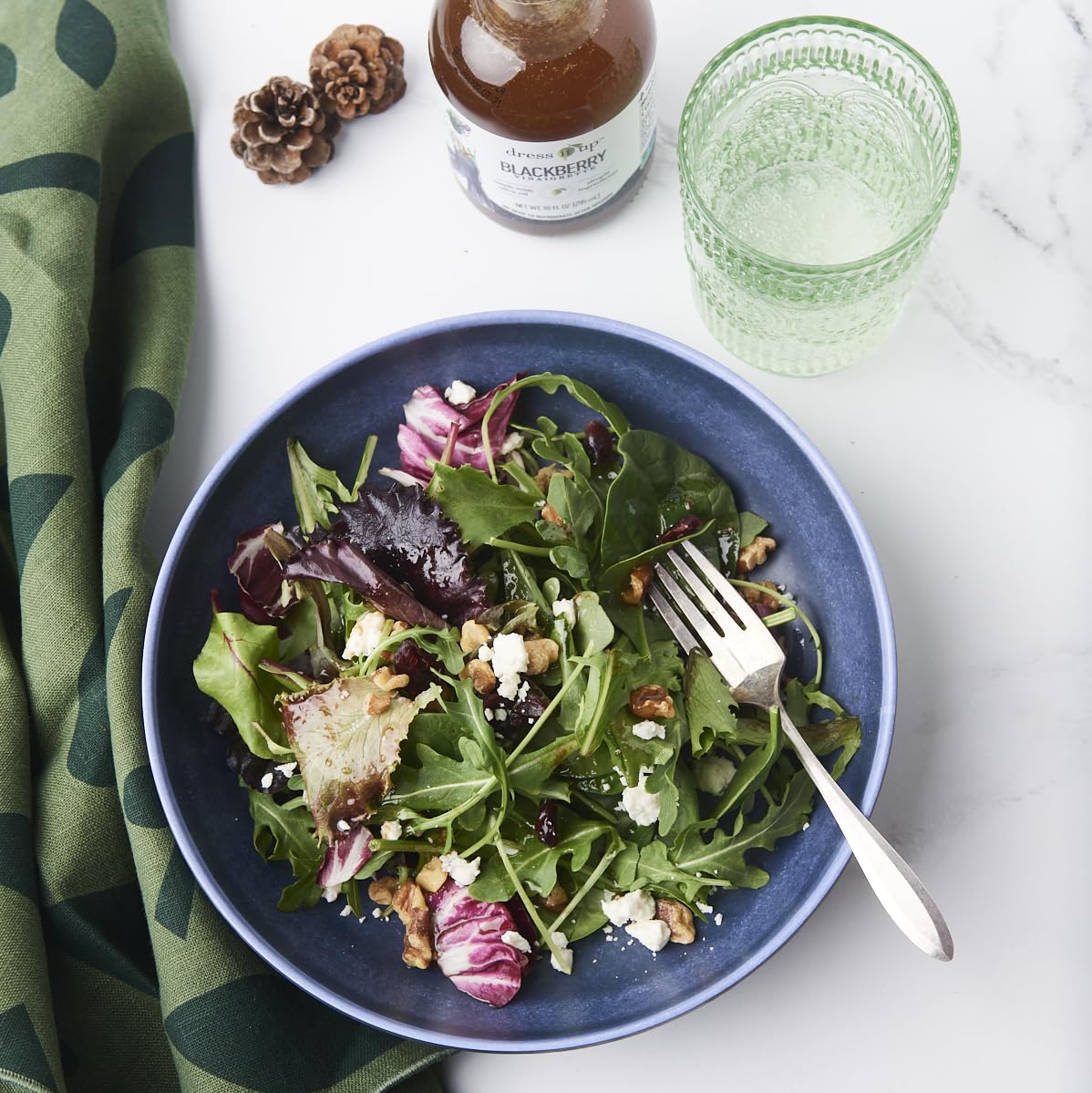 Dress It Up Salad Dressing Blackberry Vinaigrette, 3-Pack, 10 Fl Oz Bottles - Gluten-Free, Vegan, Keto, Paleo Marinade
