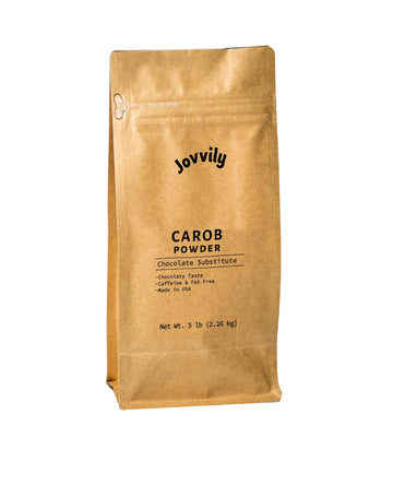 Jovvily Carob Powder - 5 lb - Milkshakes - Smoothies - Baked Goods