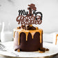1Pcs Cowboy My 1St Rodeo Cupcake Toppers Riding Horseshoe Cowboy Hats Western Theme Happy Birthday Baby Shower Party Cake Decora
