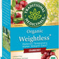 Traditional Medicinals Organic Herbal Tea - Weightless Cranberry, 16 Tea Bags, Pack of 1