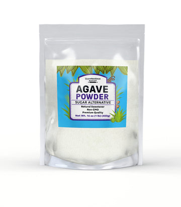Unpretentious Agave Powder, 1 lb, Natural Sweetener, Non-GMO