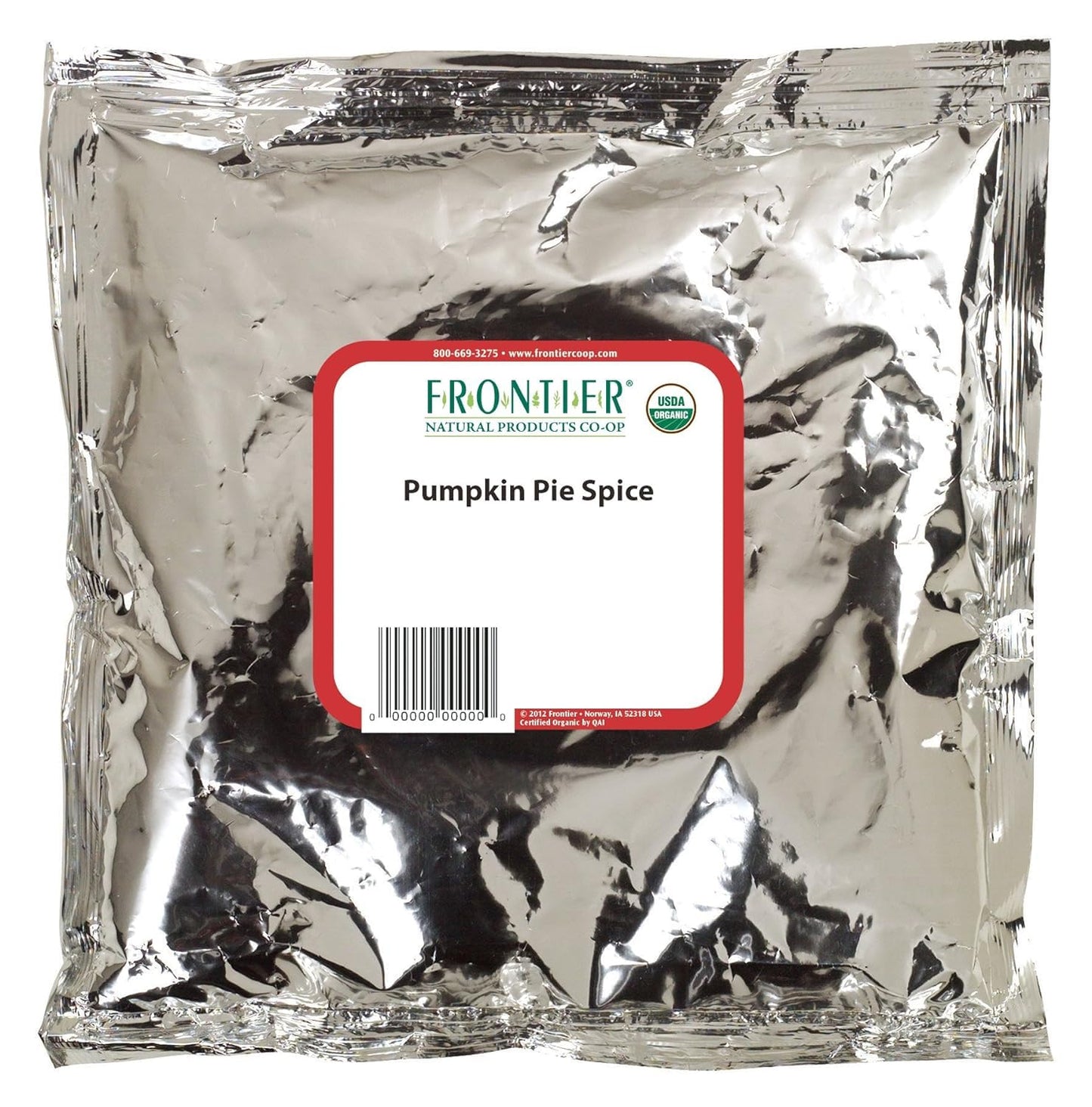 Frontier Co-op Organic Pumpkin Pie Spice, 16 Ounce, Nutmeg, Cloves, Ginger, Cinnamon, Kosher
