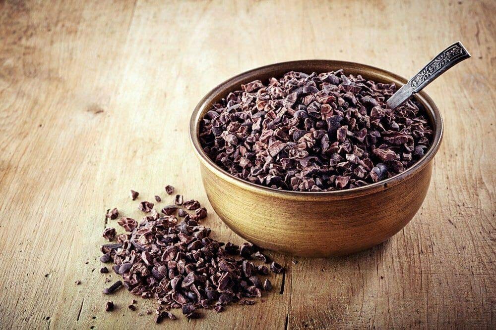 Food to Live Organic Cacao Nibs, 2 Pounds - Unsweetened, Non-GMO, Kosher, Raw, Vegan, Sirtfood, Bulk