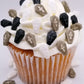 Ncs Vampire Tombstone, Gravestone Or Coffin Edible Candy Toppers, 8 Ounces - Great For Cupcakes, Cookies, Cakes, Cake Pops, And
