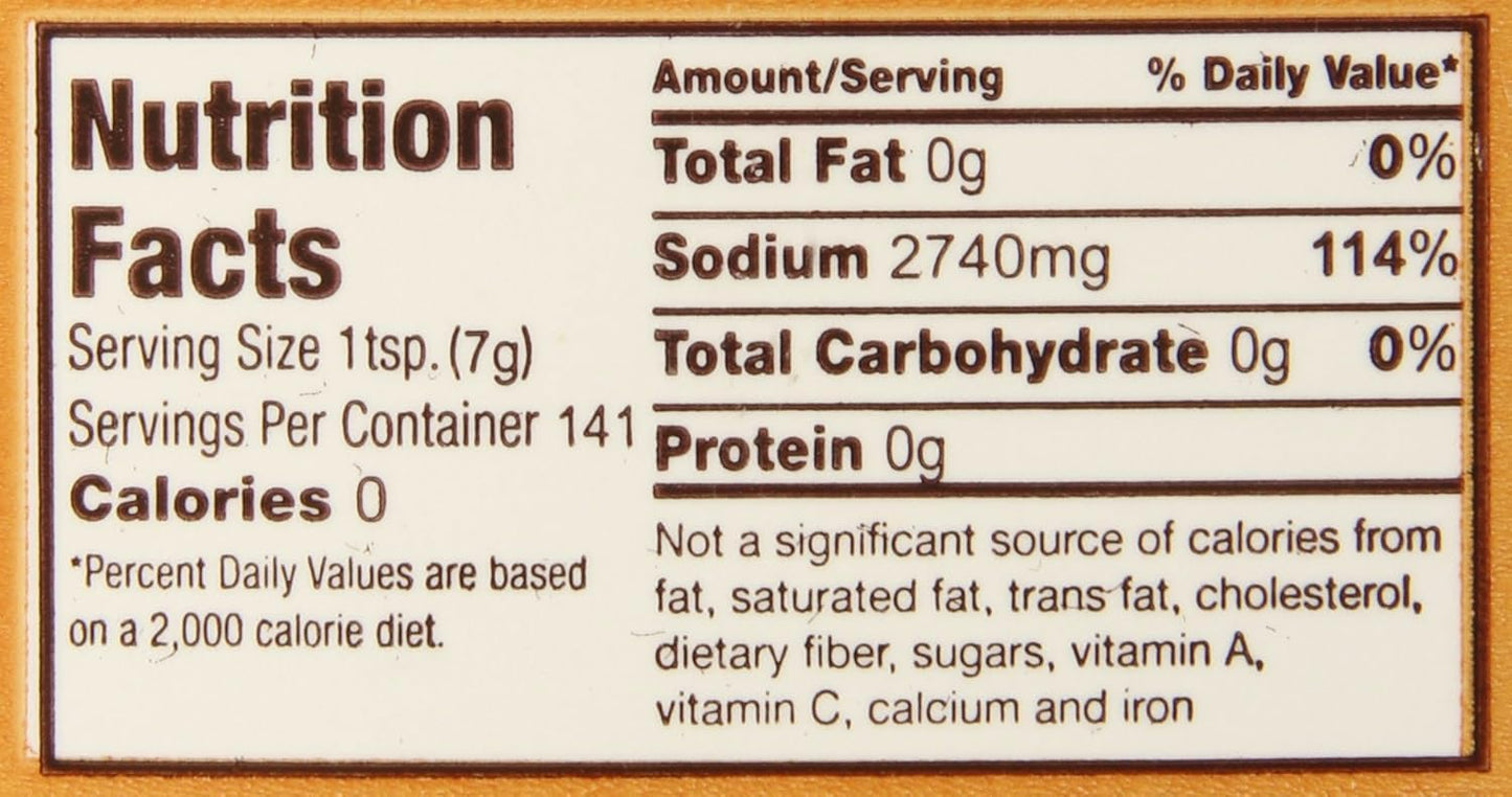 Pantryware Essentials Concession Essentials Flavacol Popcorn Season Salt, 1ct-35oz Carton. 1 Count