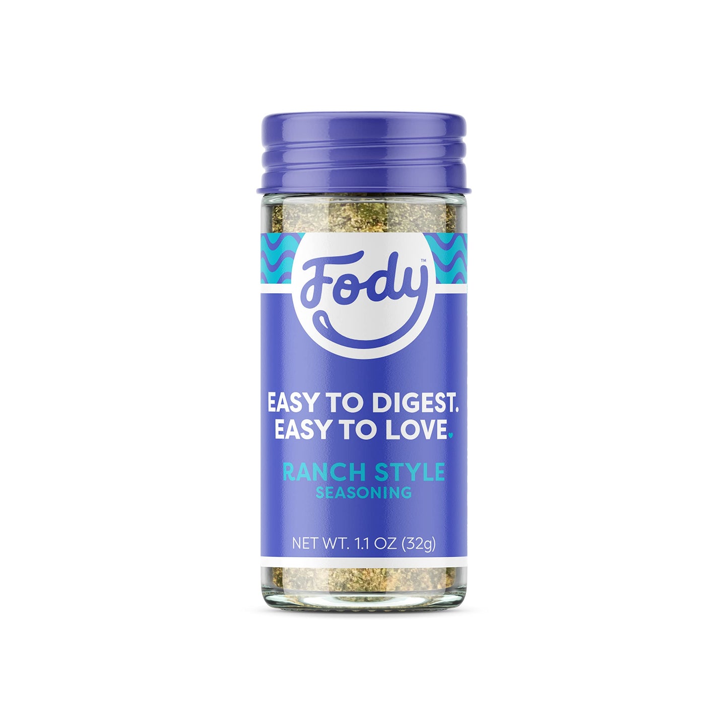 Fody Foods Ranch Seasoning, Flavorful Grilling Seasoning, Low Fodmap Certified, Sensitive Recipe, Gut & Ibs Friendly, 1.1 Ounce
