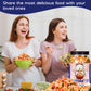 Dehydrated Freeze-Dried Seafood & Vegetable Mix - 100% Natural Ramen Toppings For Soups, 11 Mixed Ingredients, No Additions, Ide