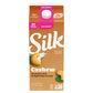 Silk Cashew Milk, Unsweetened, Dairy-Free, Vegan, Non-Gmo Project Verified, Half Gallon, 64 Fl Oz